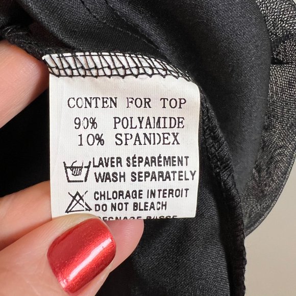 Lily McBee black lace and tulle dress - Picture 6 of 8